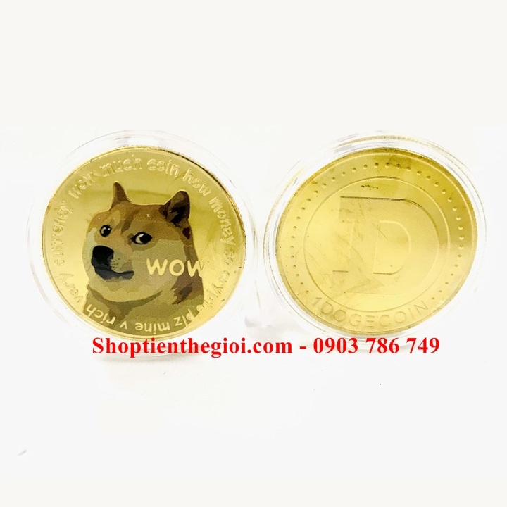 Xu kỷ niệm Dogecoin Vàng - SP005311